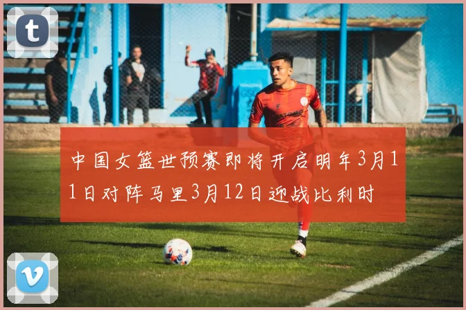 中国女篮世预赛即将开启明年3月11日对阵马里3月12日迎战比利时